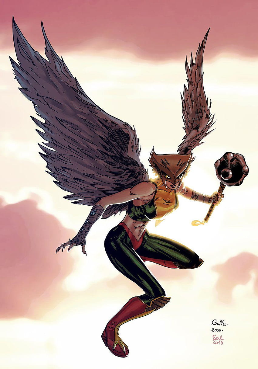 Hawkgirl by ReillyBrown 1193×669 Hawkgirl HD phone wallpaper