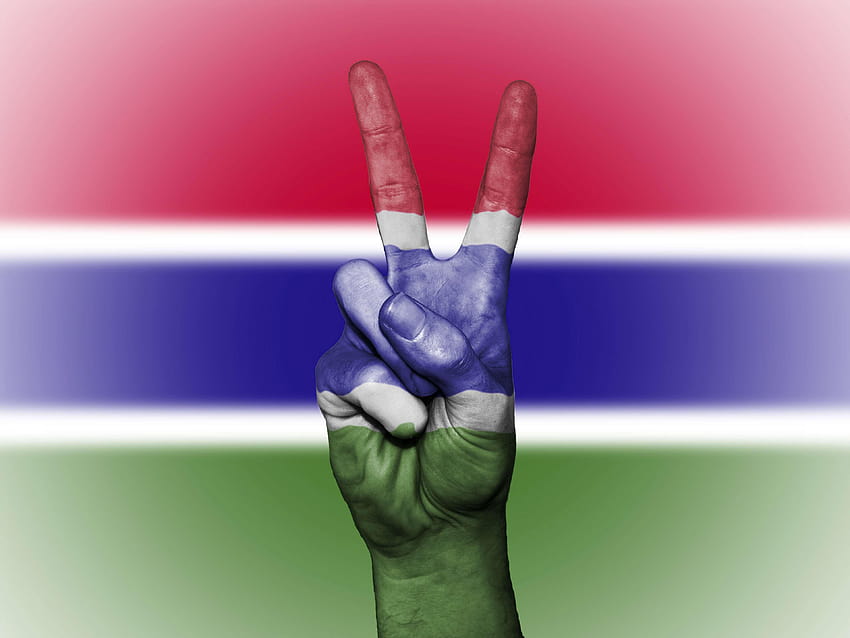 arka plan, afiş, renkler, ülke, sancak, bayrak, , gambiya bayrağı HD duvar kağıdı