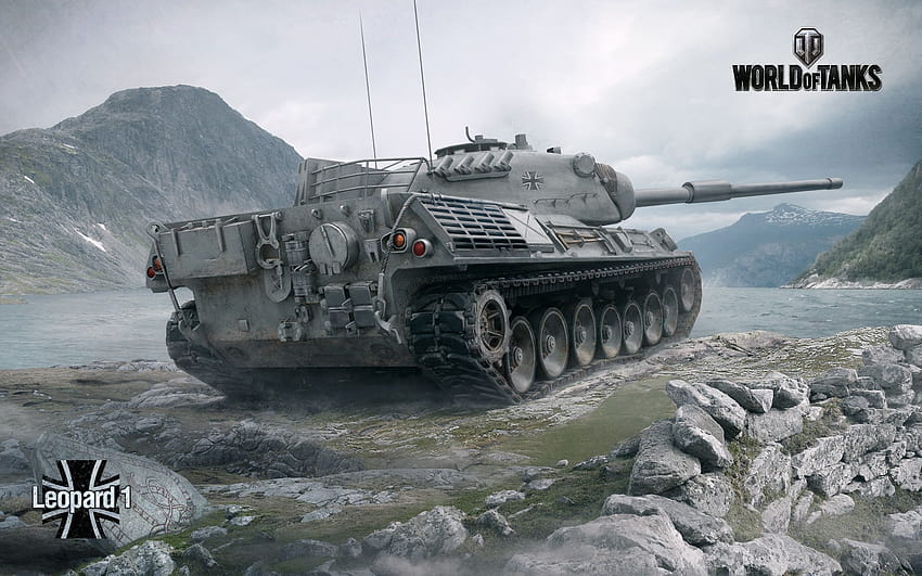 Leopard 1 World of Tanks, appel des chars de service Fond d'écran HD