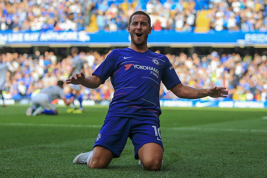 Eden Hazard donne tout pour Chelsea, Eden Hazard Stamford Bridge Fond d'écran HD