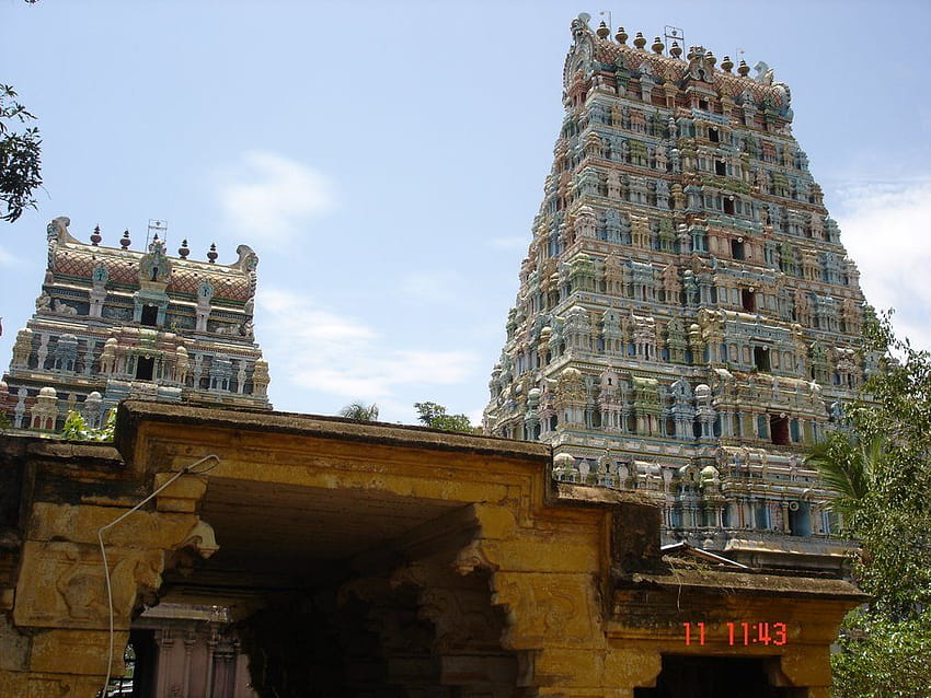 Temple of Maruthu Pandiyar HD wallpaper