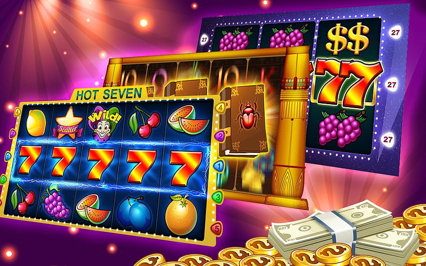 Slot machines, slot game HD wallpaper
