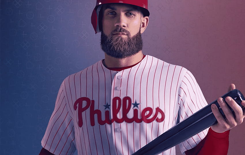 MLB The Show 19: Bryce Harper Kapağı Açıklandı, İlk Bakış HD duvar kağıdı