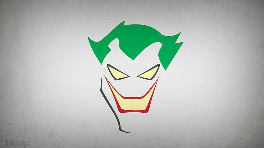 Joker aus Batman: Animierter Joker-Cartoon HD-Hintergrundbild