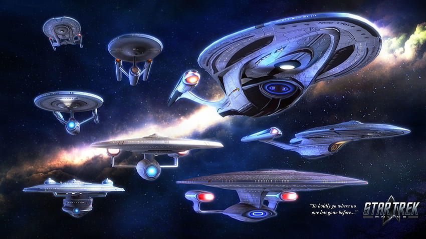 Star Trek, statek wulkaniczny 1920x1080 Tapeta HD