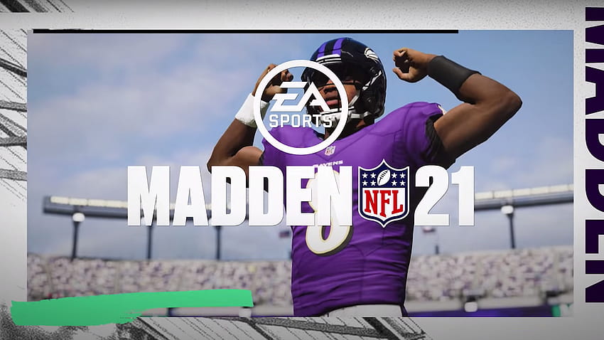 Lamar Jackson was in disbelief after learning his 'Madden 21' rating, lamar jackson madden HD wallpaper