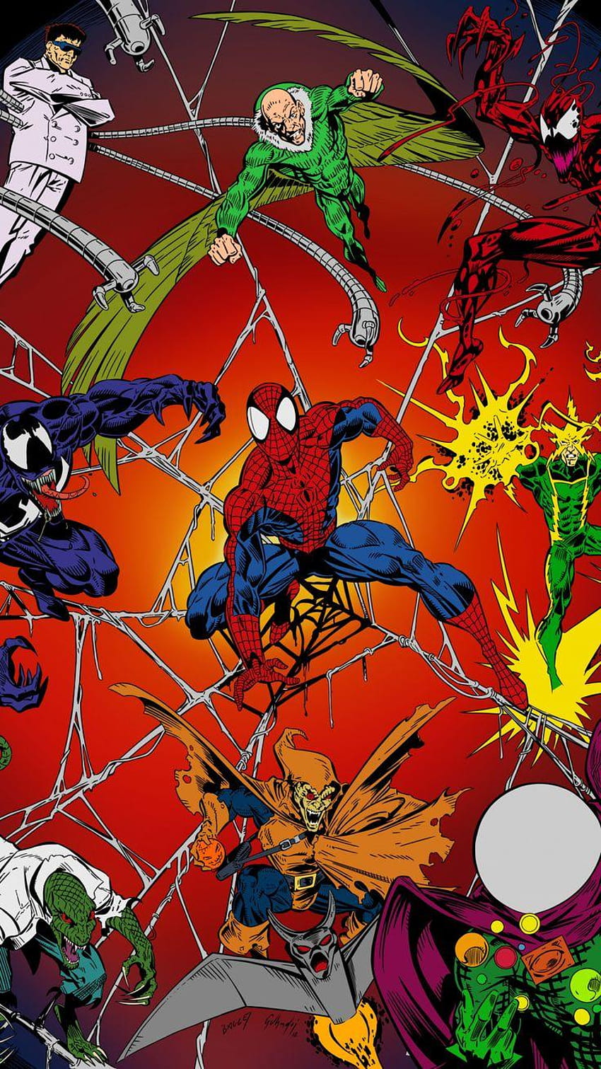 magnificent Amazing Spider, spider man villains HD phone wallpaper