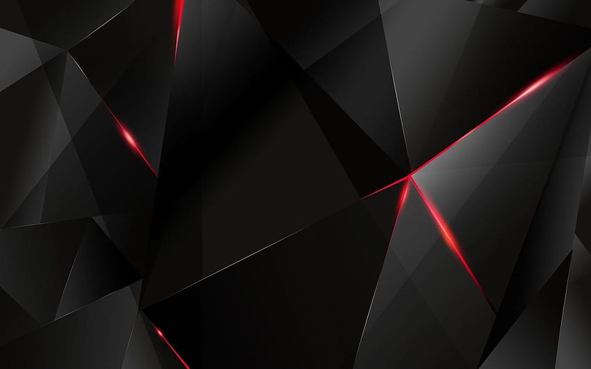 Merah dan Hitam ·① latar belakang keren untuk, tablet hitam Wallpaper HD
