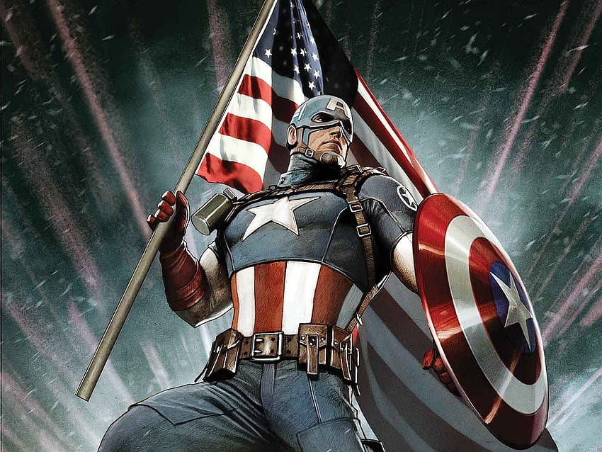 Top 10 Captain America dans That You Must, Marvel Captain America je peux faire ça toute la journée ordinateur Fond d'écran HD