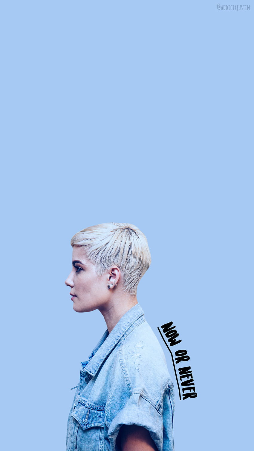 Halsey posted by Samantha Sellers, halsey now or never HD phone wallpaper