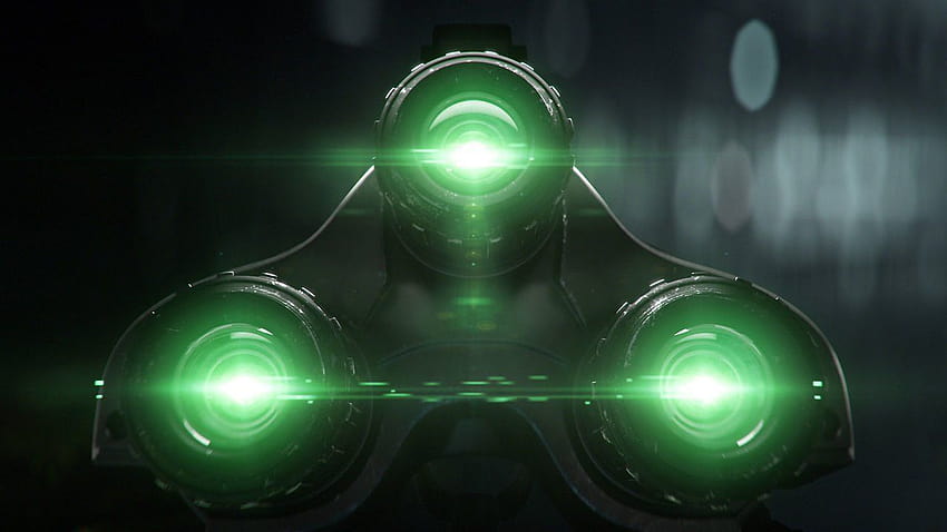 Анимация на логото на Черния списък на Splinter Cell във Vimeo, теория за хаоса на Splinter Cell HD тапет