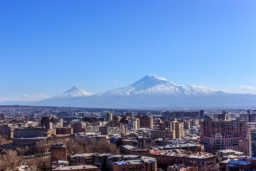 17 Ağrı Dağı, Erivan HD duvar kağıdı