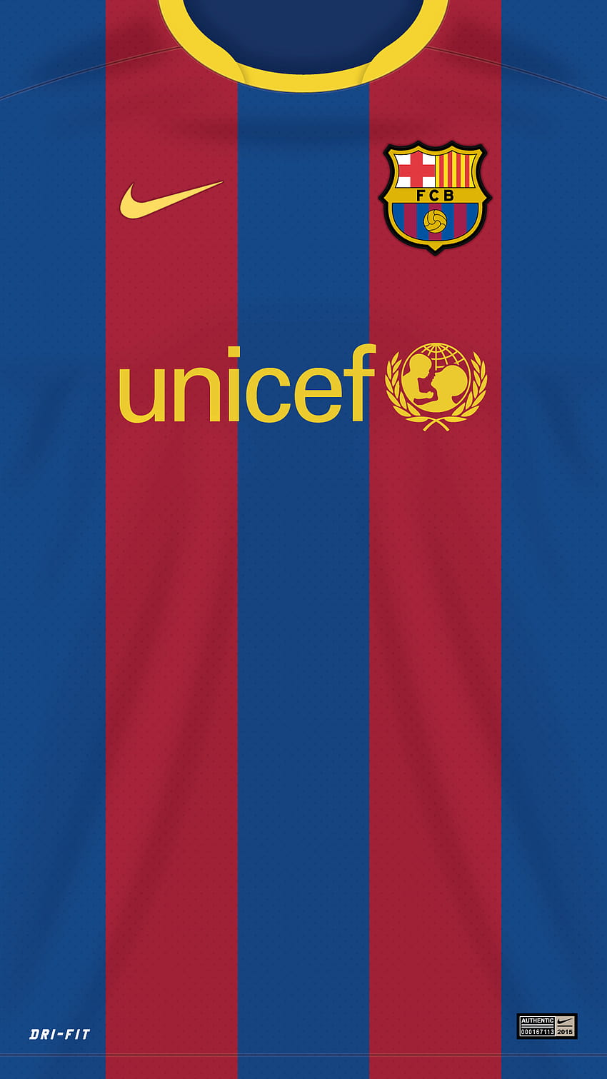 Günstige La Liga Kit Mobile, Barcelona-Trikot HD-Handy-Hintergrundbild