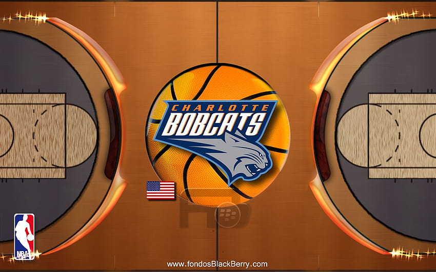 Charlotte Bobcats NBA Eastern Conference Logo 201213 papel de parede HD