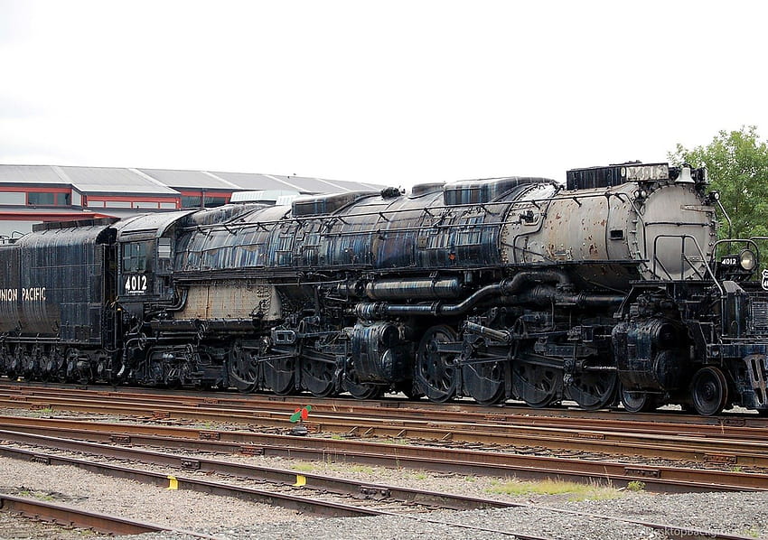 蒸気機関車 列車 ビッグボーイ ユニオン パシフィック ... 背景 高画質の壁紙