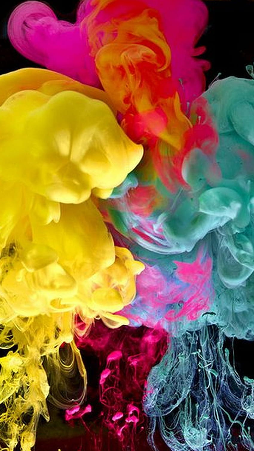 Color Mix For Android, mixed colors HD phone wallpaper