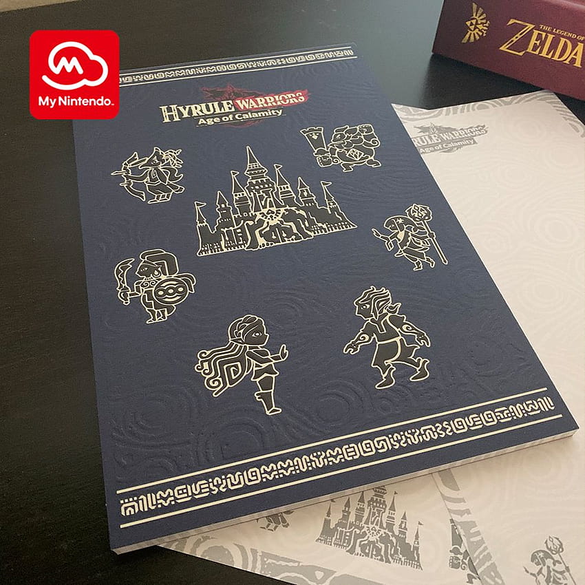 My Nintendo Hyrule Warriors: Age of Calamity Memo Pads Now Available HD phone wallpaper