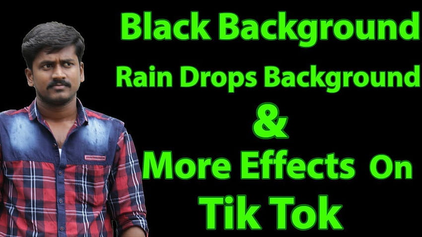 วิธีเปลี่ยนพื้นหลังสีดำใน Tik Tok วอลล์เปเปอร์ HD