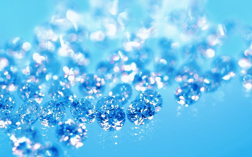 Blue Diamonds Backgrounds, diamond aesthetic HD wallpaper