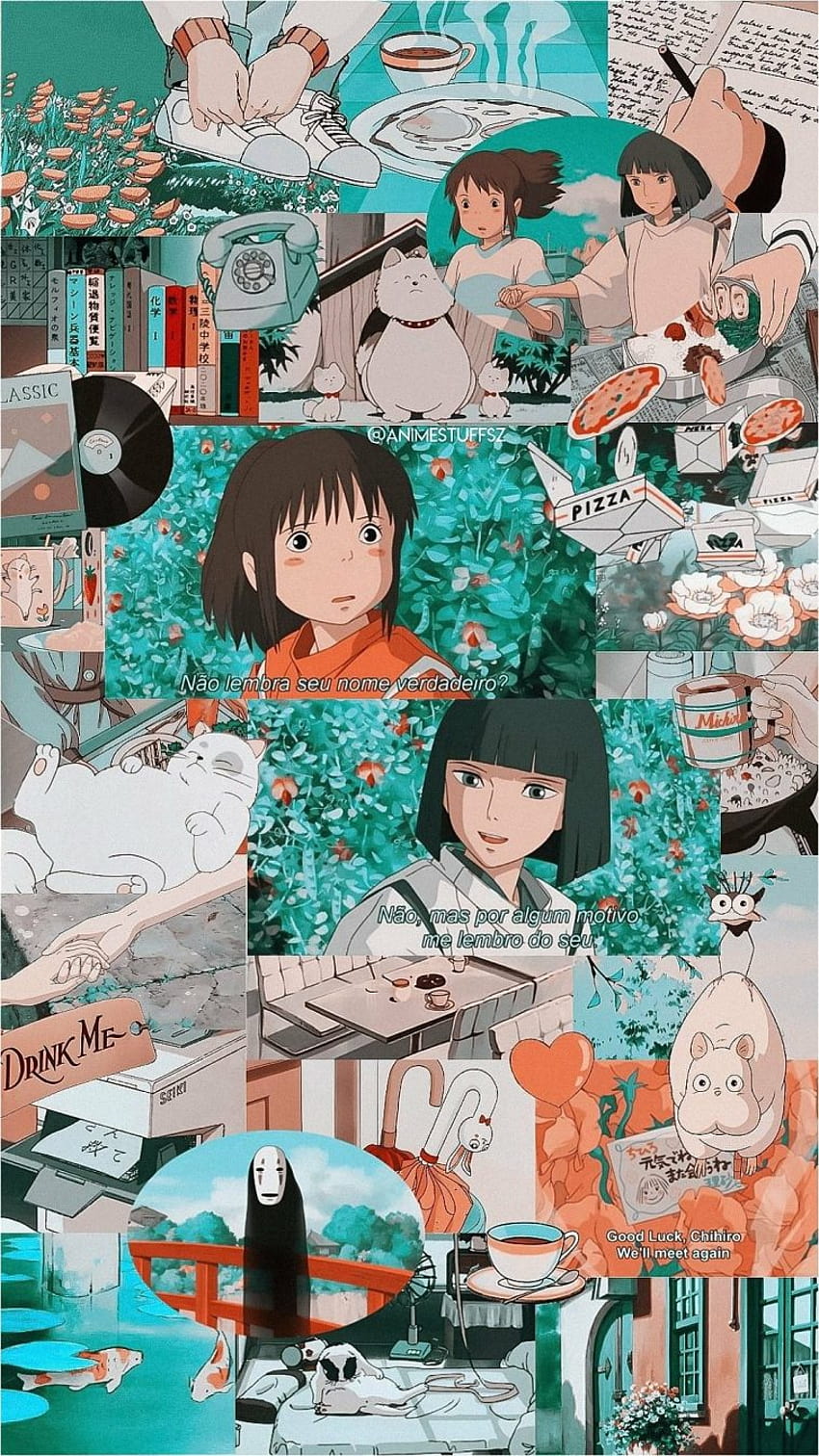Anime & Kpop Collage Chrome Theme - ThemeBeta