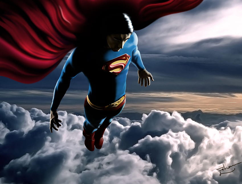 Superman kehrt zurück HD-Hintergrundbild
