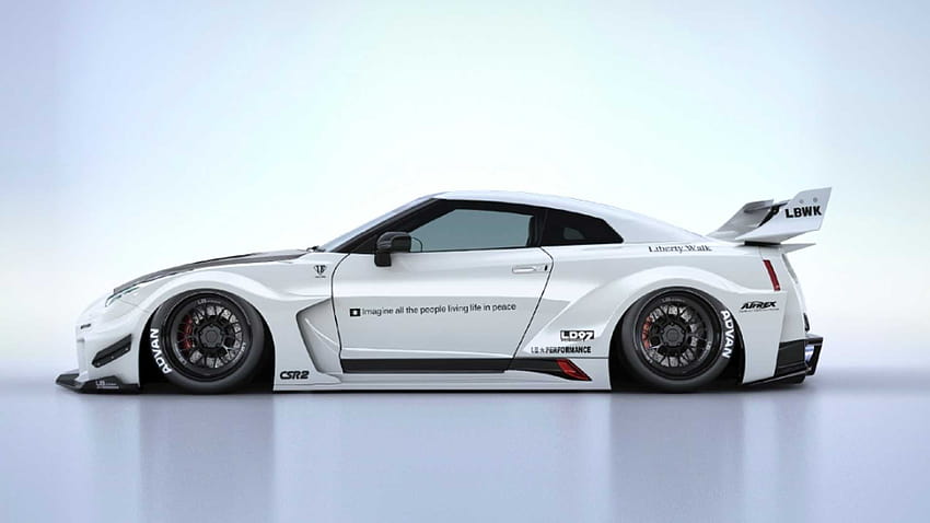 Liberty Walk Wants To Sell You A $73,570 Nissan GT, gtr liberty works HD wallpaper