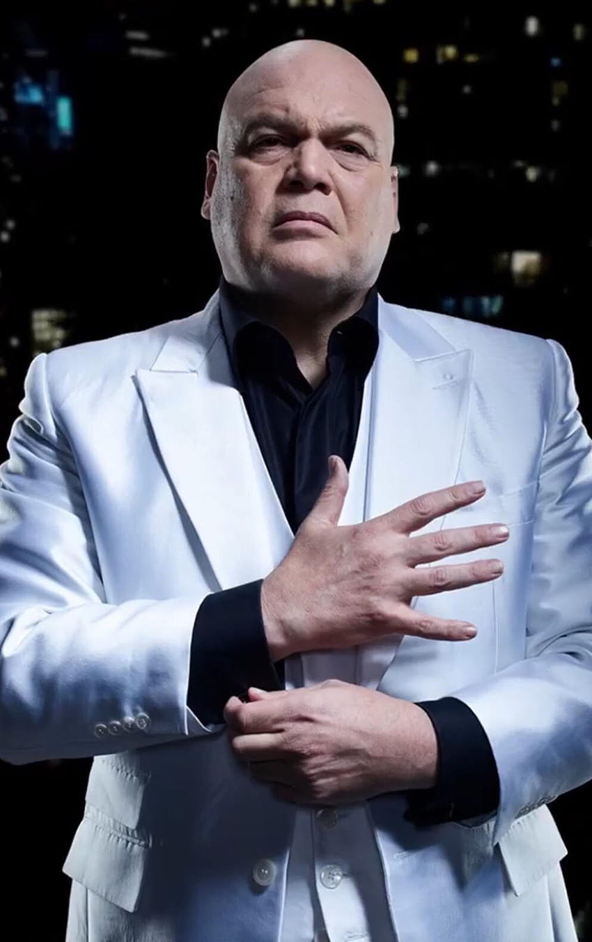 Any love for Kingpin? I thought Vincent D'Onofrio did a great interpretation of Wilson Fisk. HD phone wallpaper