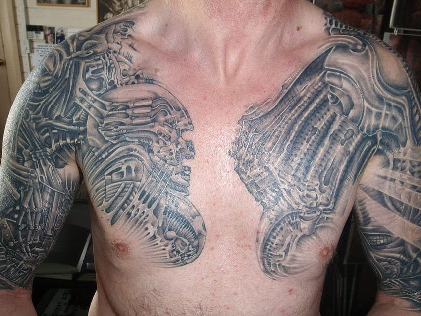 Tattoo tagged with chest ironman  inkedappcom