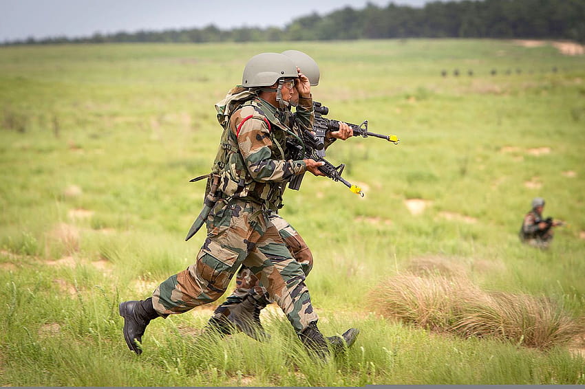 Войници на индийската армия, индийски войник HD тапет