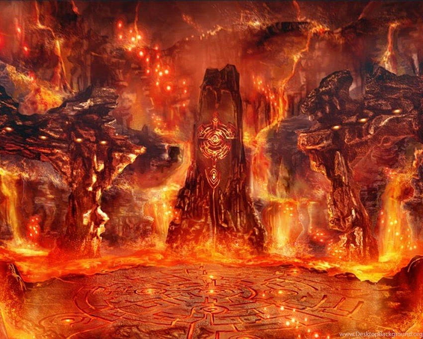 Hell Fire HD wallpaper