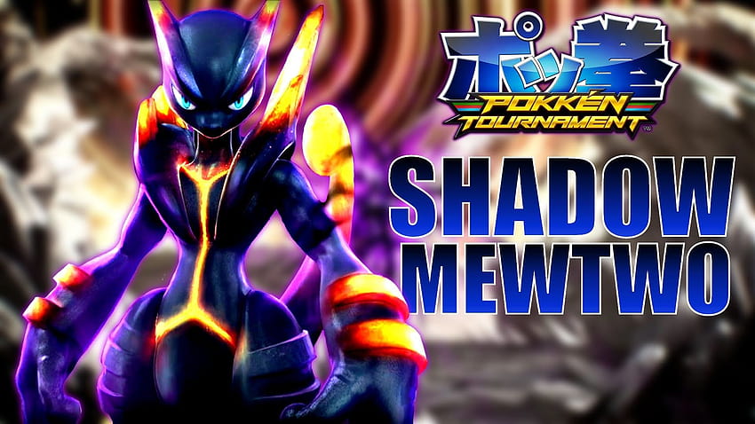 Cool Shadow Mewtwo Pokemon HD wallpaper