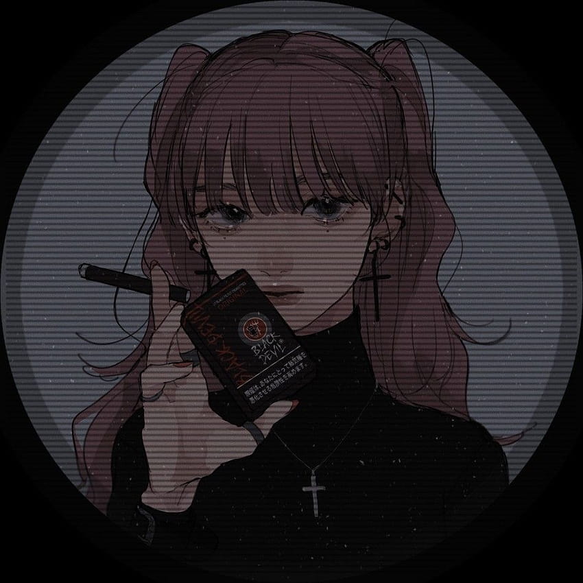 Grunge anime Girl - Discord Pfp