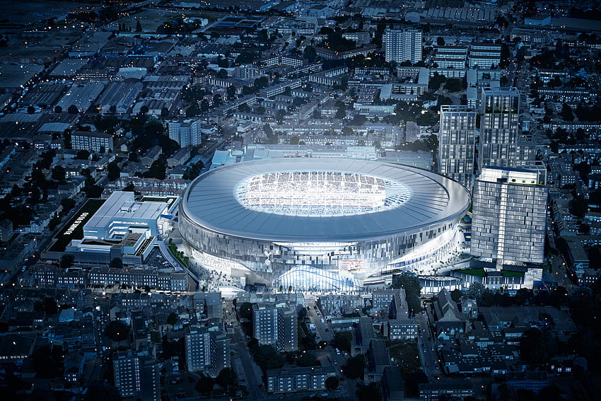 Nowy stadion Tottenham: renderingi przyszłości Spurs, stadion Tottenham Hotspur Tapeta HD