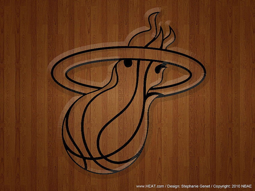 Miami Heat, heat logo HD wallpaper