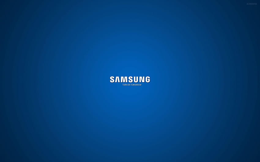 2560x1600 samsung, firma, logo, niebieski, biały, tło samsung Tapeta HD