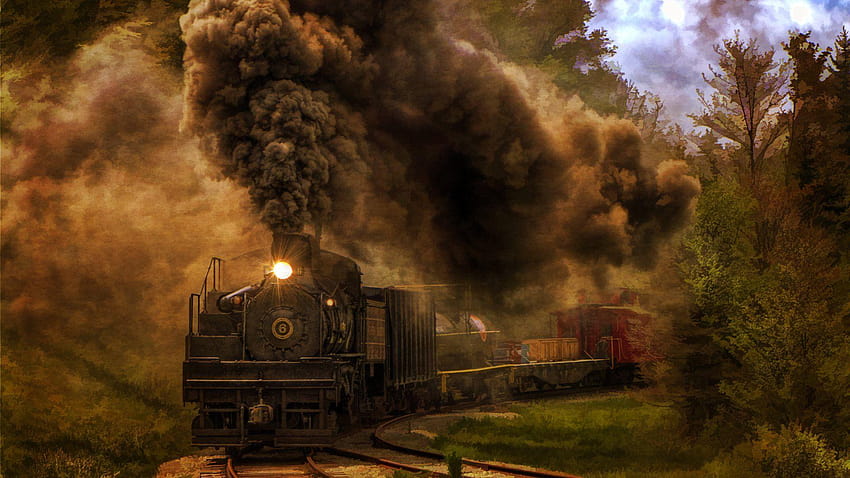 Steam Locomotives, steam trains HD wallpaper