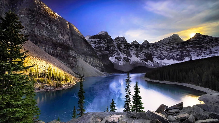 Moraine Lake, lake moraine HD wallpaper | Pxfuel