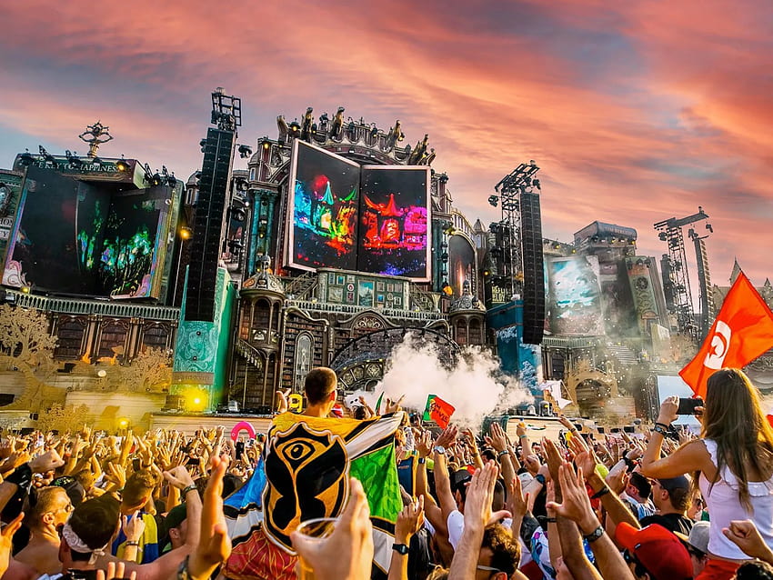 Tomorrowland erstreckt sich über drei Wochenenden im Jahr 2022, Tomorrowland 2022 HD-Hintergrundbild