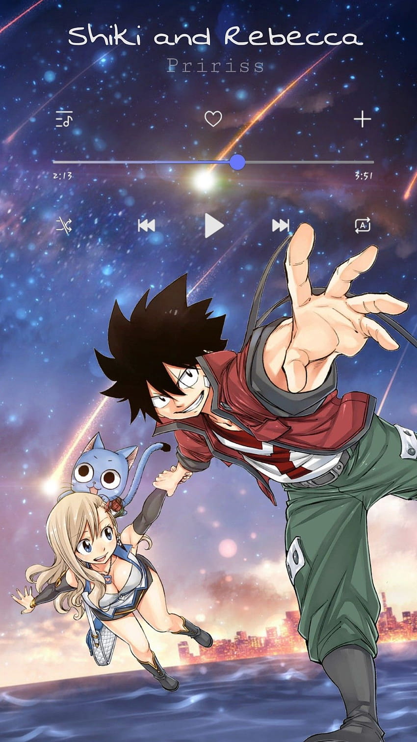 Edens Zero Members 4K Phone iPhone Wallpaper 5951a