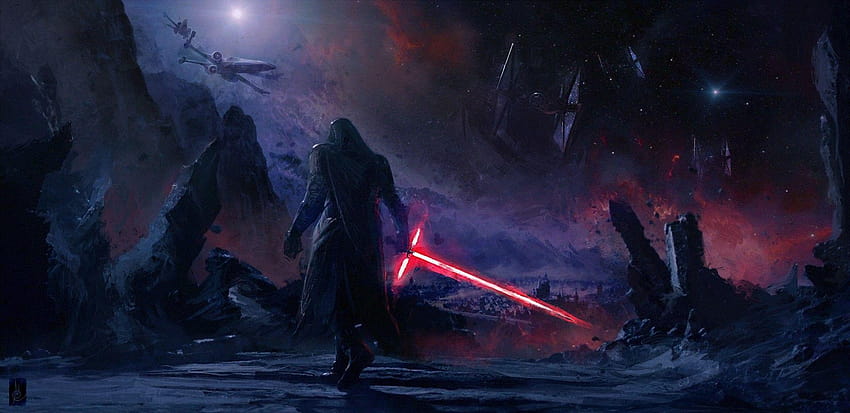 Star Wars, Kylo Ren, Star Wars: Episode VII The Force Awakens HD wallpaper