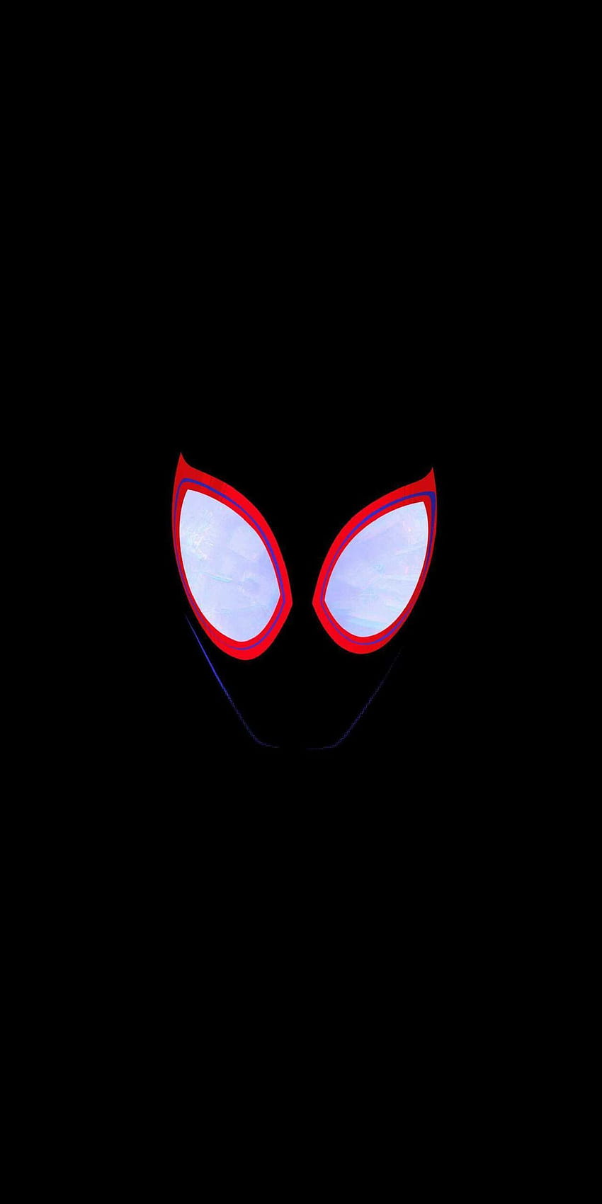 Black Spiderman Red Eye IPhone ...pinterest, mata manusia laba-laba wallpaper ponsel HD