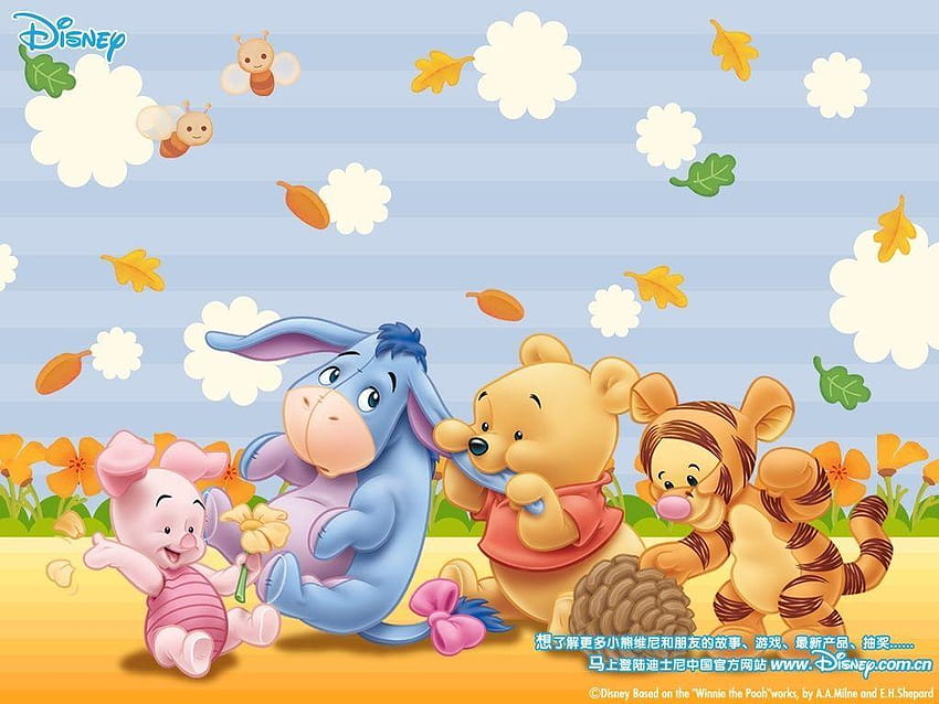 Winnie Puuh und seine Freunde, Baby Winnie Puuh HD-Hintergrundbild