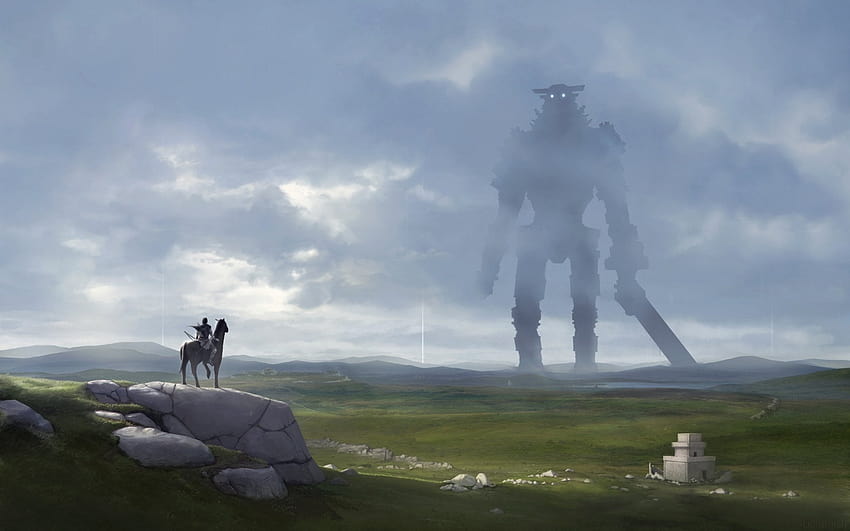 Shadow of the Colossus, megalophobia HD wallpaper