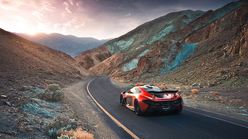 McLaren P1 Exotic Hypercar Supercar Mountains Roads, estrada de carros esportivos mclaren papel de parede HD