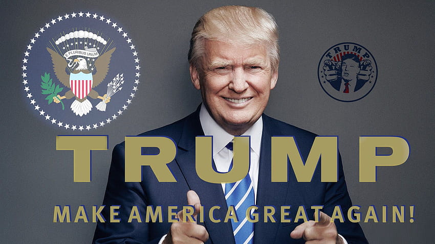 Donald Trump, torne a América grande novamente papel de parede HD