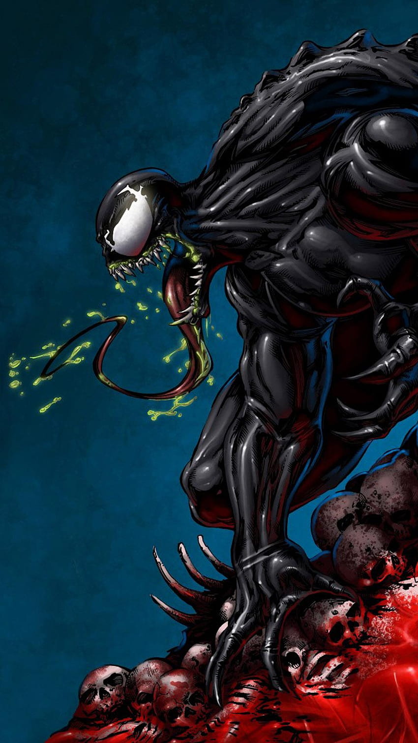 Venom Marvel Comics Artwork Pure Ultra Mobile, venom mobile HD phone  wallpaper | Pxfuel