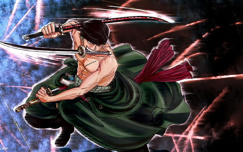 Roronoa Zoro Three Sword Style Anime Backgrounds [1600x920] for your , Mobile & Tablet HD wallpaper