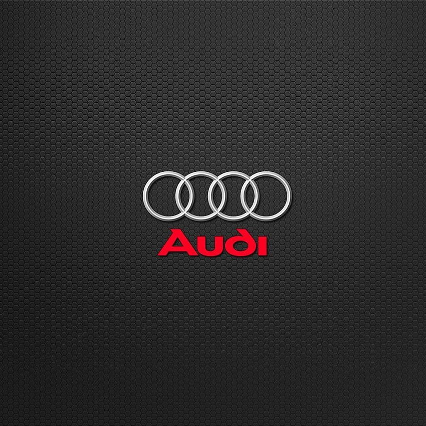 Latar Belakang 3D Logo Audi, logo wallpaper ponsel HD
