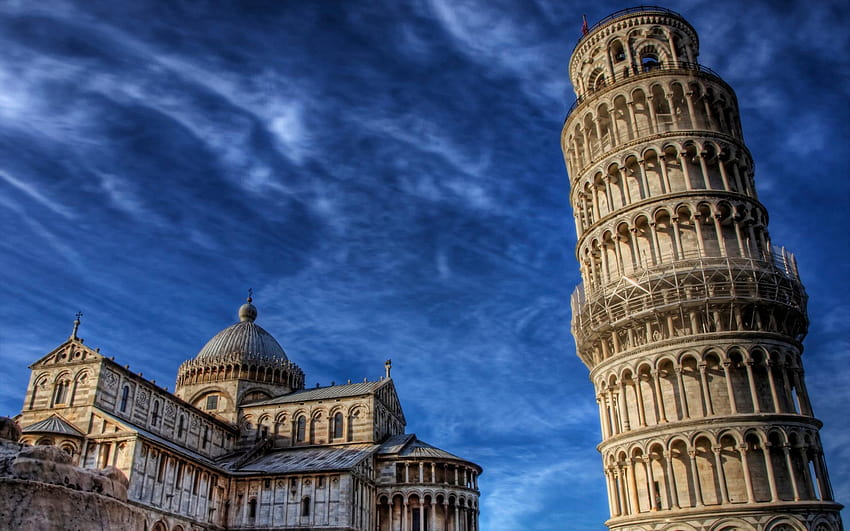 Leaning Tower Of Pisa HD wallpaper