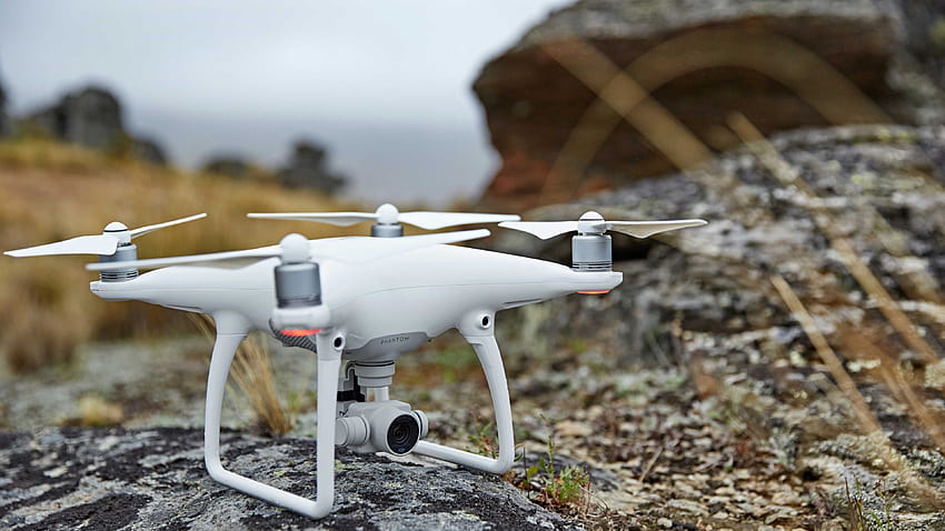 DJI Phantom 4, drone, quadcopter, Phantom, revisão, teste papel de parede HD